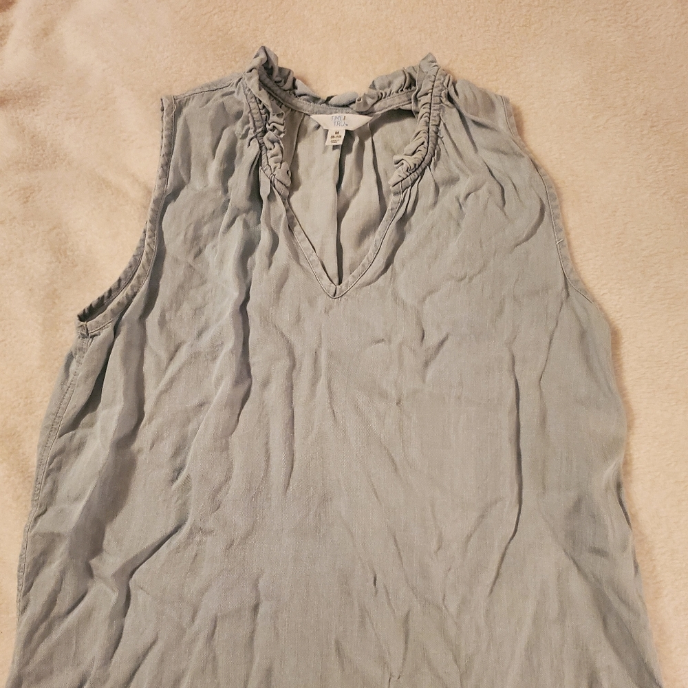 Light blue time and tru tank size m